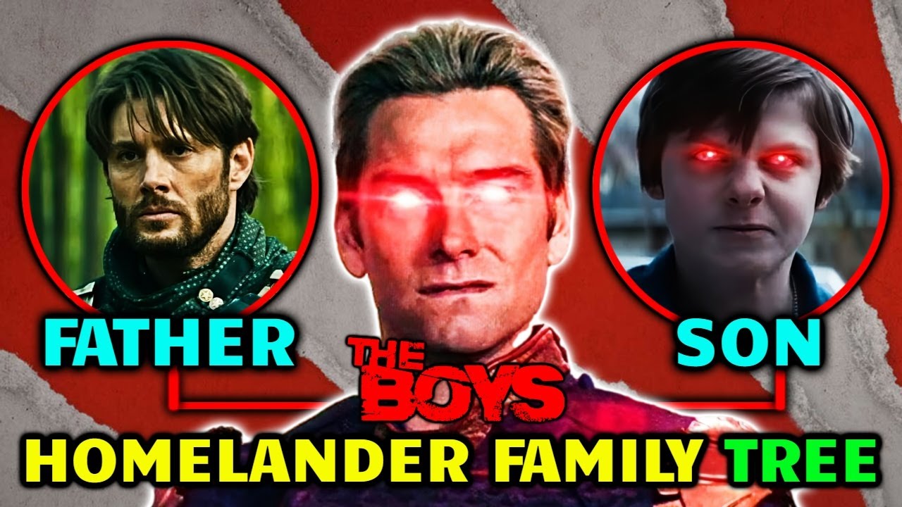 Ultra Powerful Homelander Family Tree - Explored In Detail - The Boys Season 4