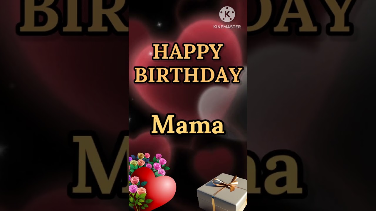 Happy birthday 🎂 Mama |Red theme 🥳 Celebrate 🎉 your special day #birthday#status#celebrations#wishes
