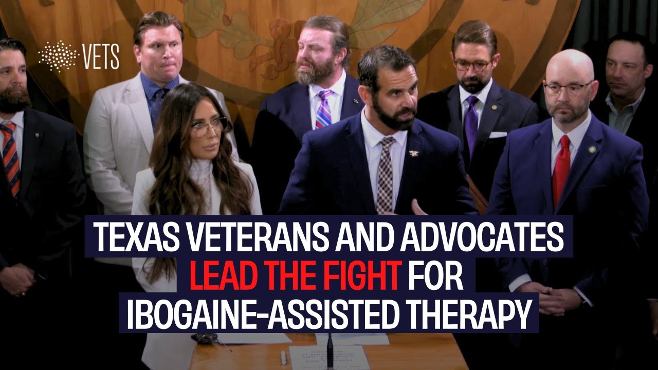 Texas Veterans, Advocates Lead Fight for Ibogaine-Assisted Therapy | Press Conference: Texas Capitol