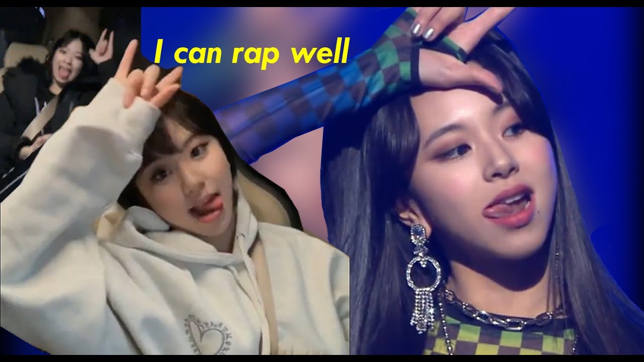 CHAEYOUNG can rap!