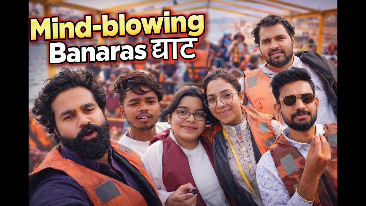 Banaras Ka Magic! 🕉️ Best Boat Ride Ever | ⁨@souravjvlogs⁩ ⁨@triggeredinsaan⁩