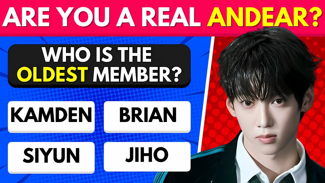 ВИКТОРИНА AMPERS&ONE: Только настоящий ANDEAR пройдёт это испытание! 💙 | K-Pop Quiz Game 2025