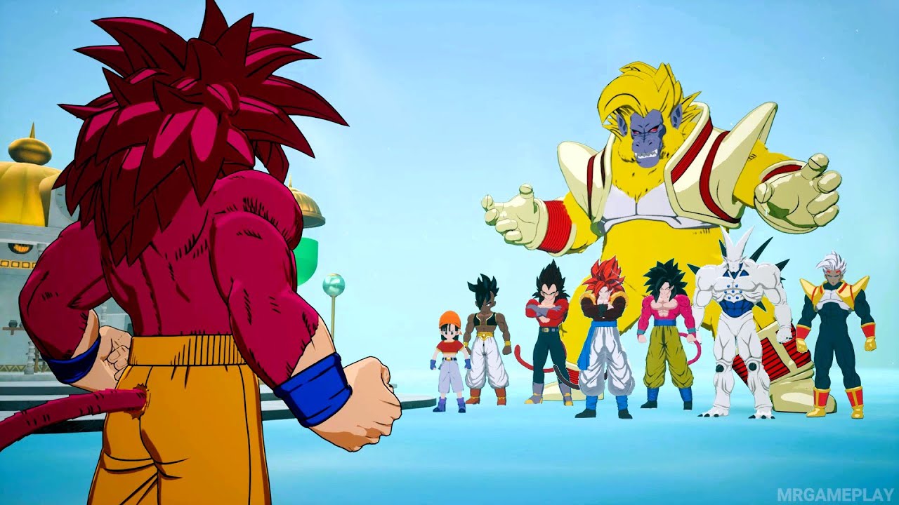 Все особые взаимодействия Goku SSJ4 Daima с персонажами Dragon Ball GT | Sparking Zero DLC 3