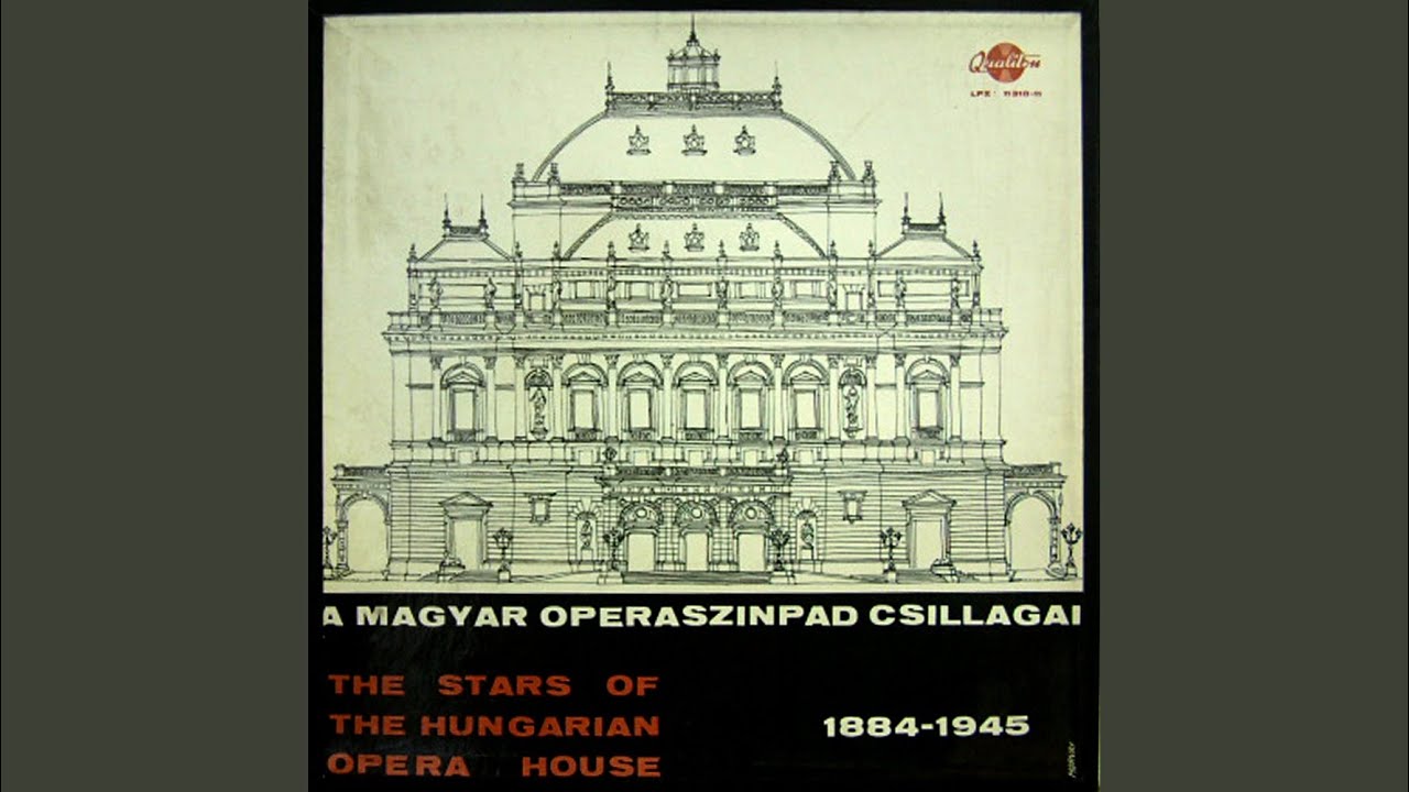 Hunyadi László - La Grange ária (Szilágyi Erzsébet, II. felv.)