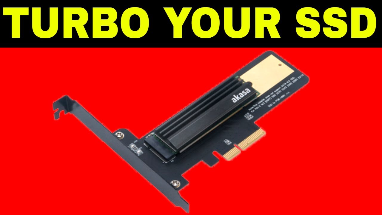 Speed up SSD! Akasa M.2 SSD to PCI Adapter Card with Heatsink Cooler (AK-PCCM2P-02)