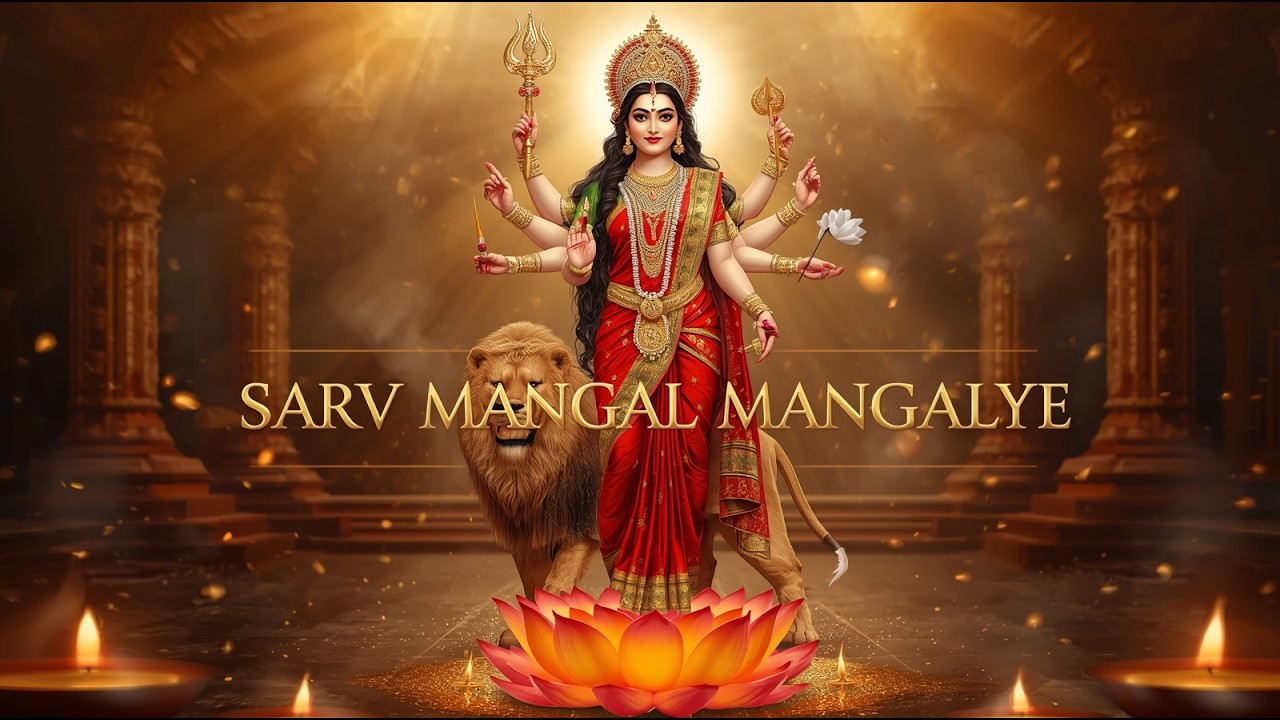 Sarv Mangal Mangalye 108 Times | Most Powerful Durga Mantra | Morning Devi Prayer