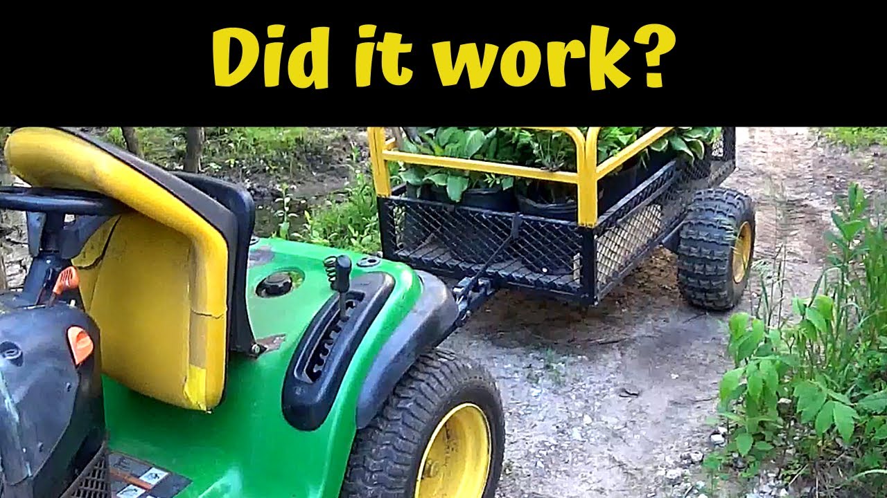 JD  L120 Hydro Fluid Change part 2 (Tensioner Spring & Pulley install)