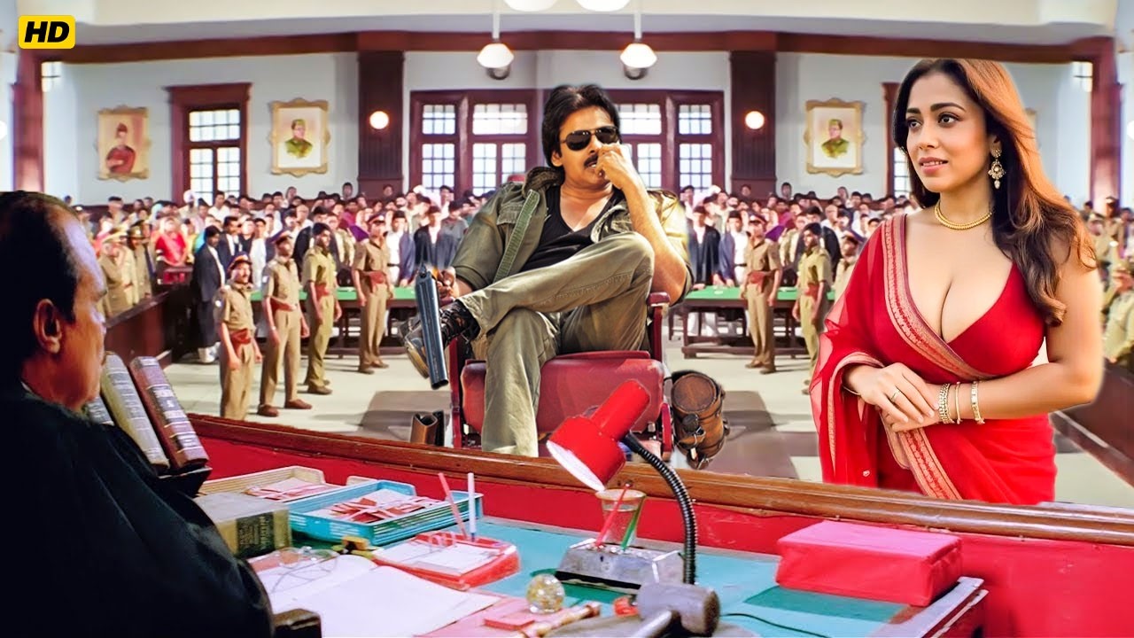 अदालत में पवन कल्याण ने श्रिया सरन को दिया तलाक | Pawan Kalyan &  Shriya Saran South Action Movies