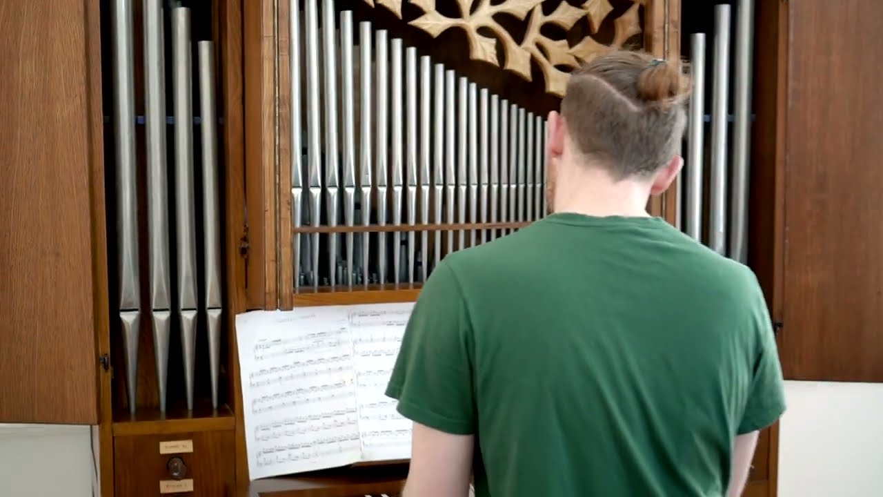 G. F. Händel: Sonate C dur - chamber organ, Balázs Elischer