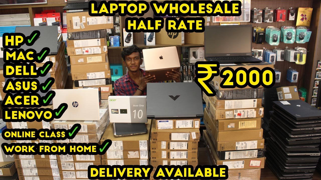 Laptop Wholesale Market Cheapest Laptop Market Imported branded laptops Computer 50% Off Tablets Mac