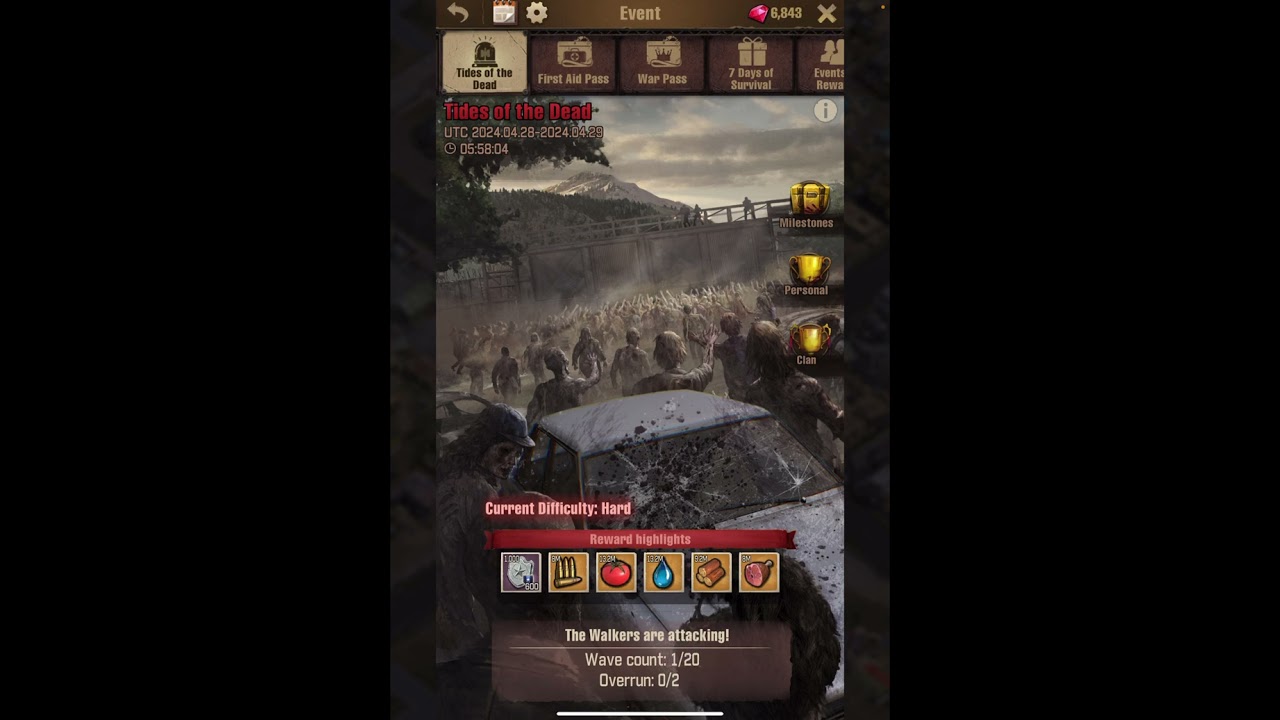 TWDS Tides of the dead guide | TOTD | How to play tides of the deal | part 1
