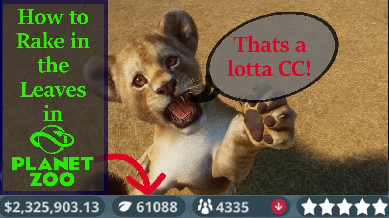 How to earn a ton of Conservation Credits (w/ skip links) in Planet Zoo