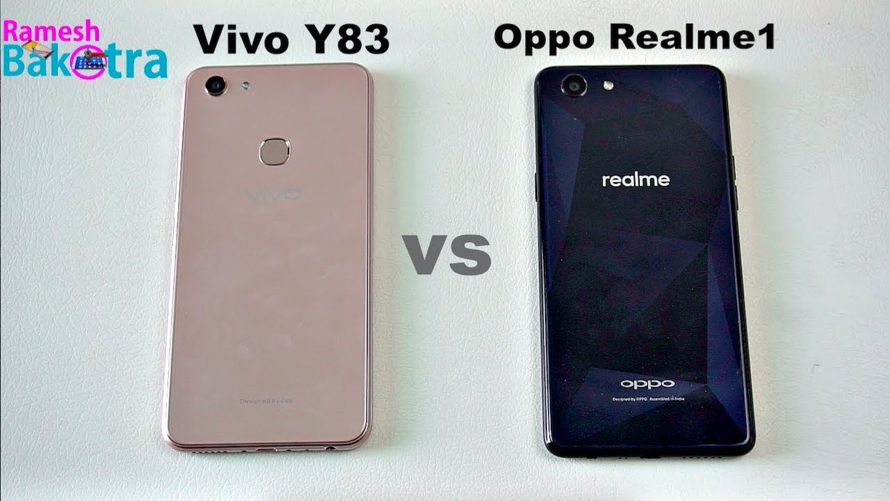 Vivo Y83 vs Oppo Realme 1 Speed Test and Camera Comparison