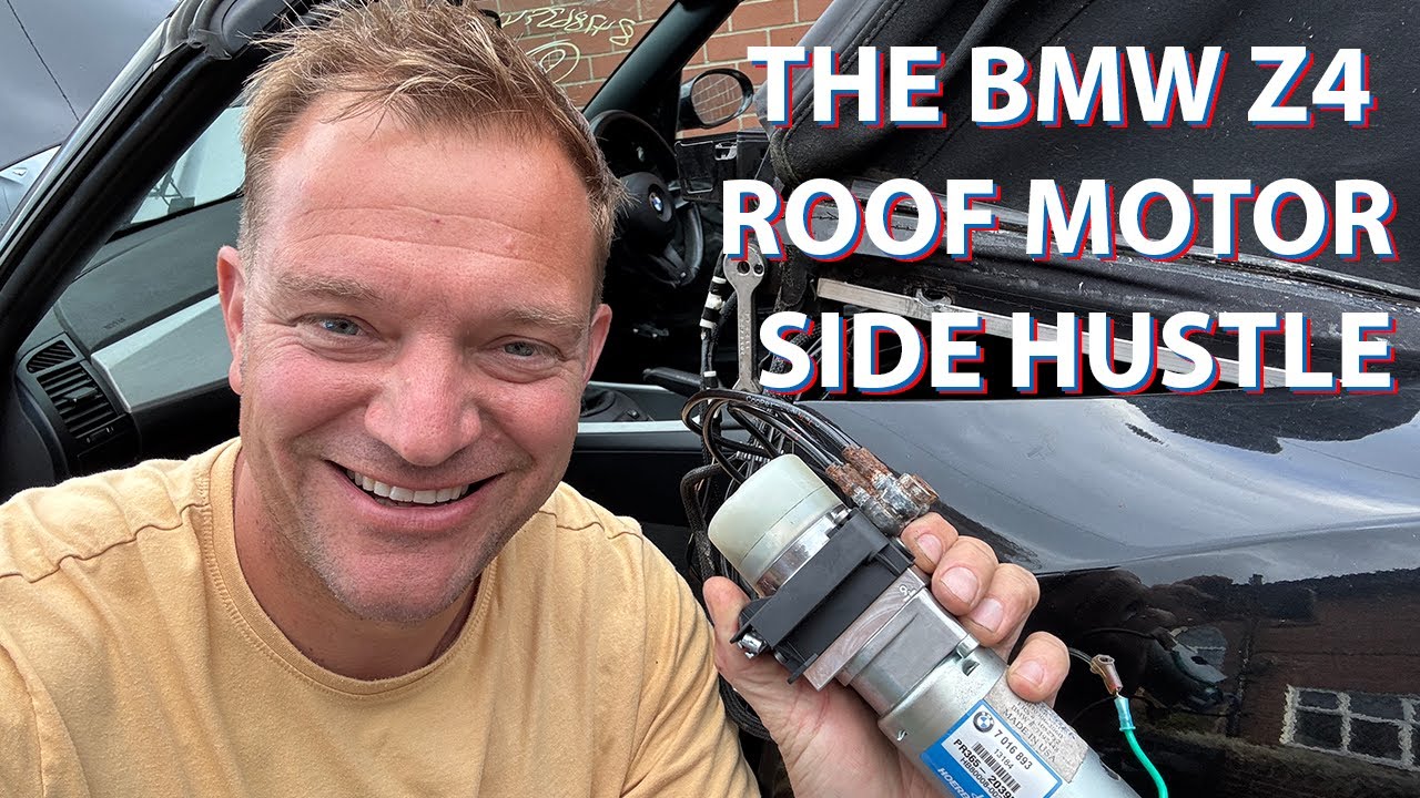BMW Z4 (E85) Roof Motor Relocation : Side Entry