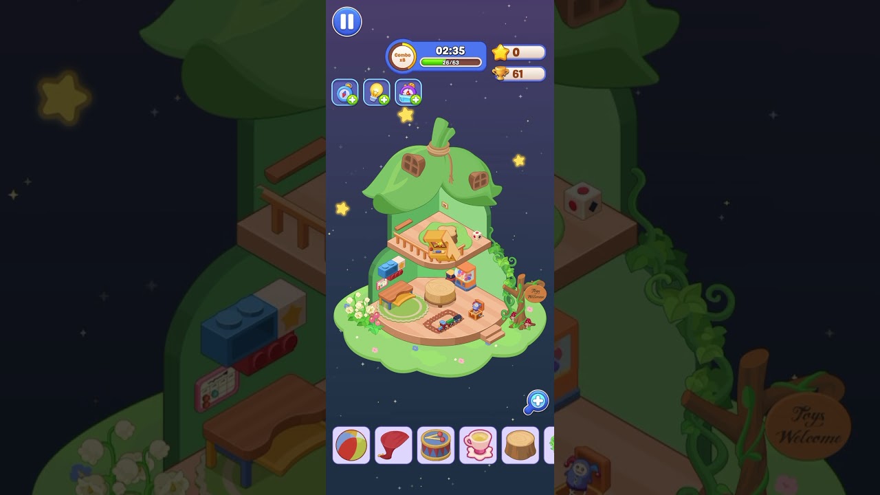 Fantasy Room &ndash; Level 228 Walkthrough | Whimsical Toy Tree House 🎁🧸🌳
