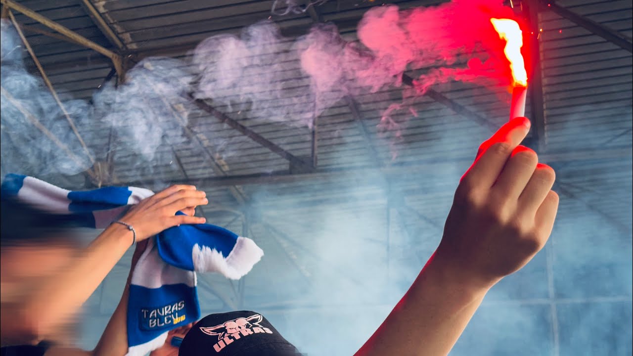 A day of Smoke & Fire! “ Ultras Tauras Bleu “