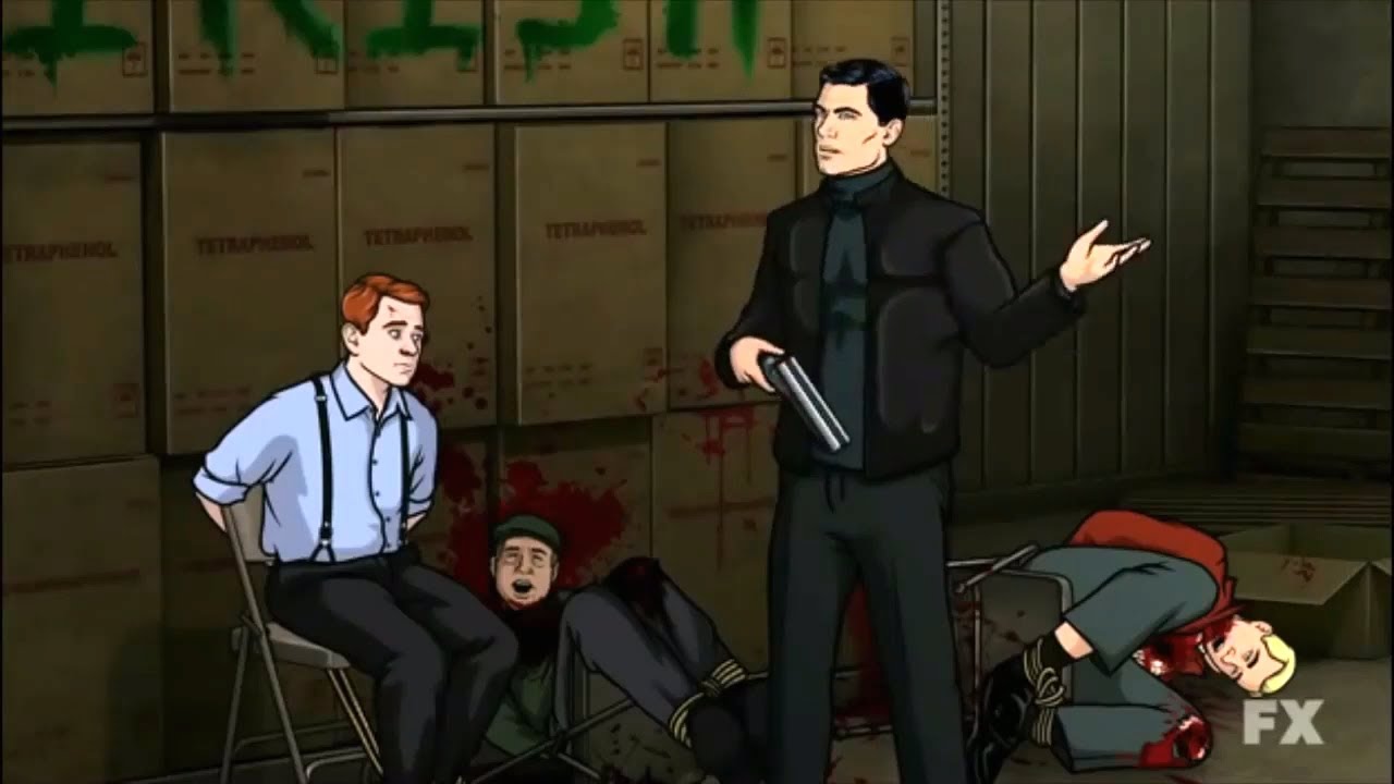 Archer Goes On A Rampage Against The Irish Mafia - Family Feud