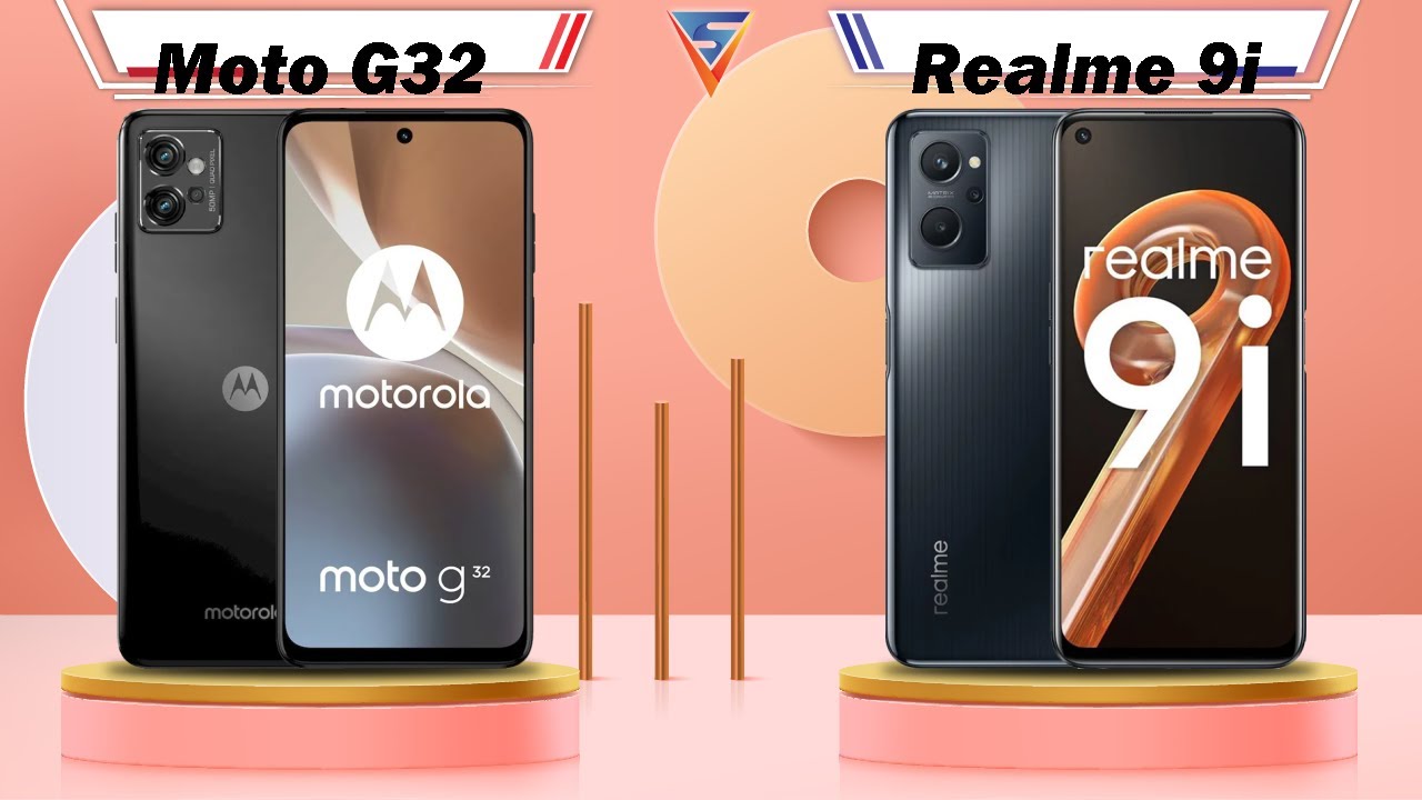 Moto G32 Vs Realme 9i | Realme 9i Vs Moto G32