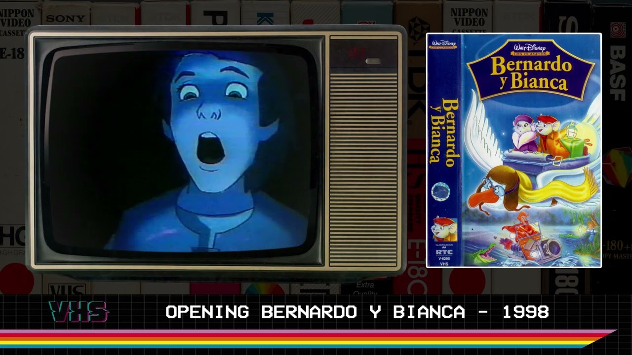 Opening / Trailers / en VHS de Bernardo y Bianca (VHS de 1998)