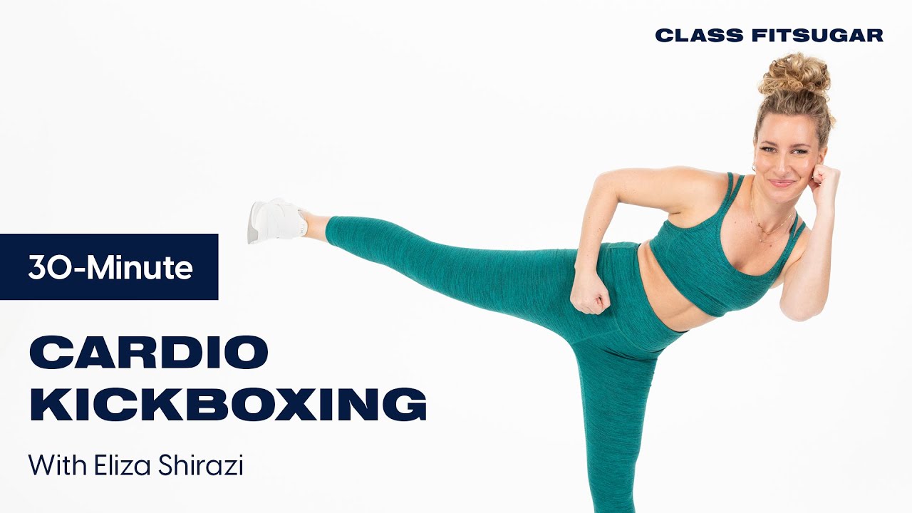 30-Minute Cardio Kickboxing With Kick It By Eliza | POPSUGAR Fitness