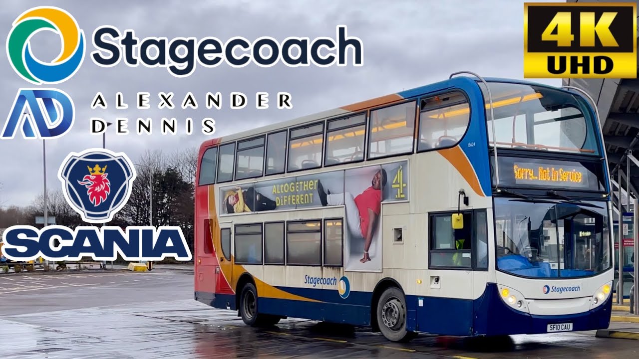 [Stagecoach: 95 St Andrews to Leven via Kingsbarns, Pittenweem & Elie] ADL Enviro400 Scania N230UD