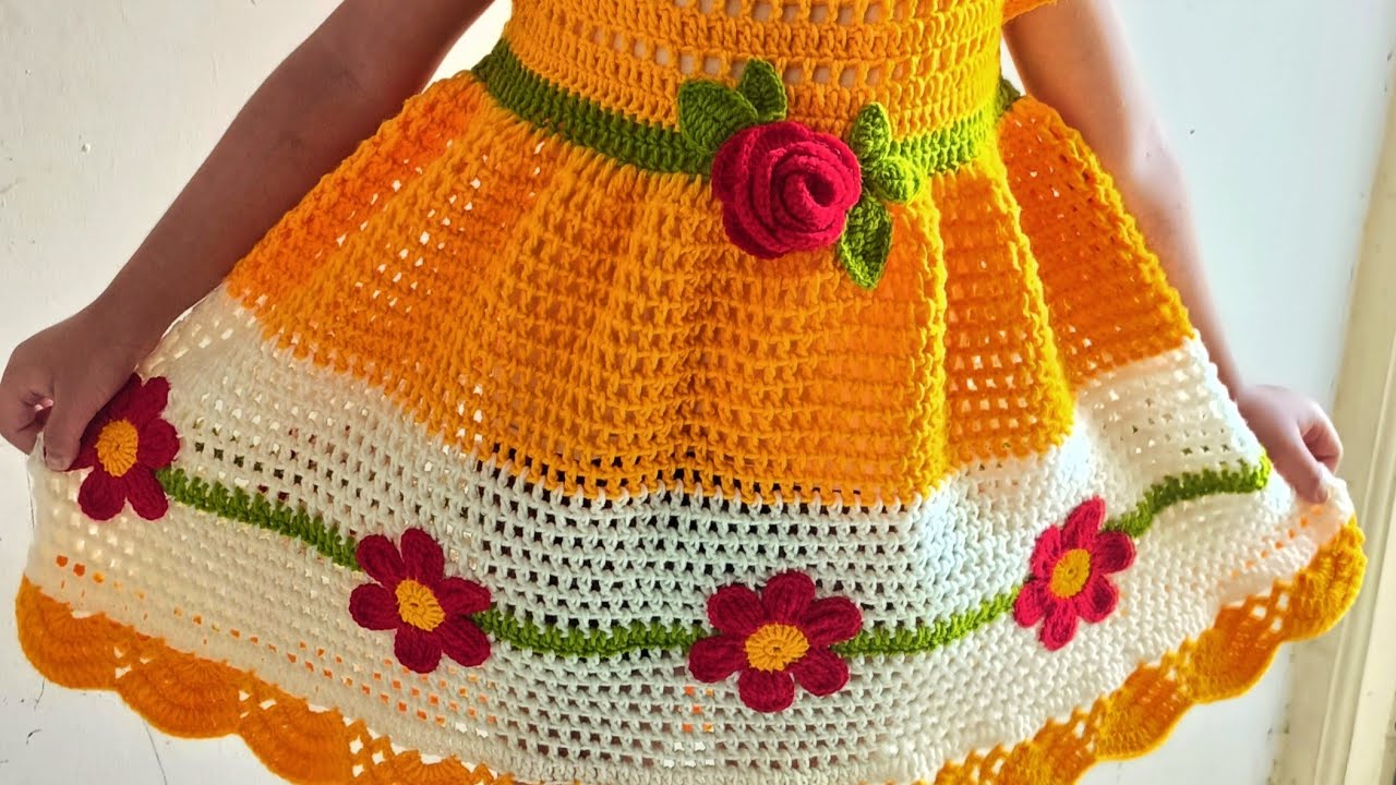 Crochet Baby Frock Challenge: How Creative Can You Get?