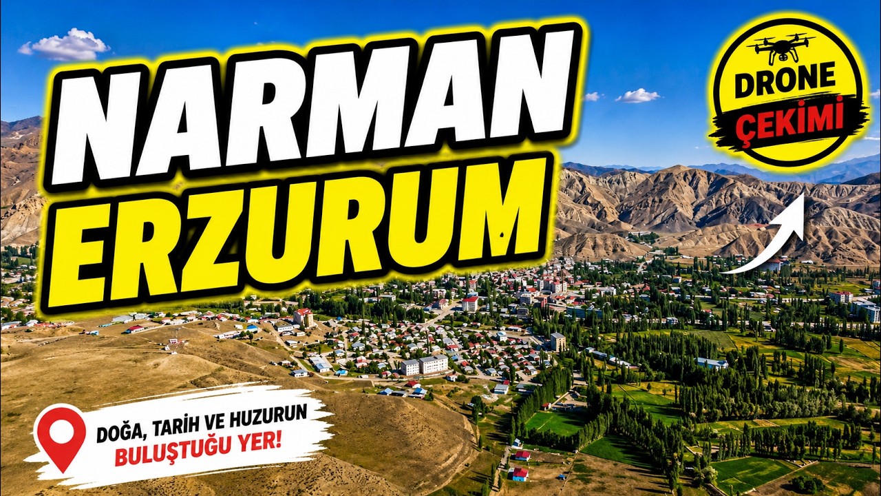 NARMAN ERZURUM DRONE ÇEKİMİ (DJİ MAVİC AİR-2)