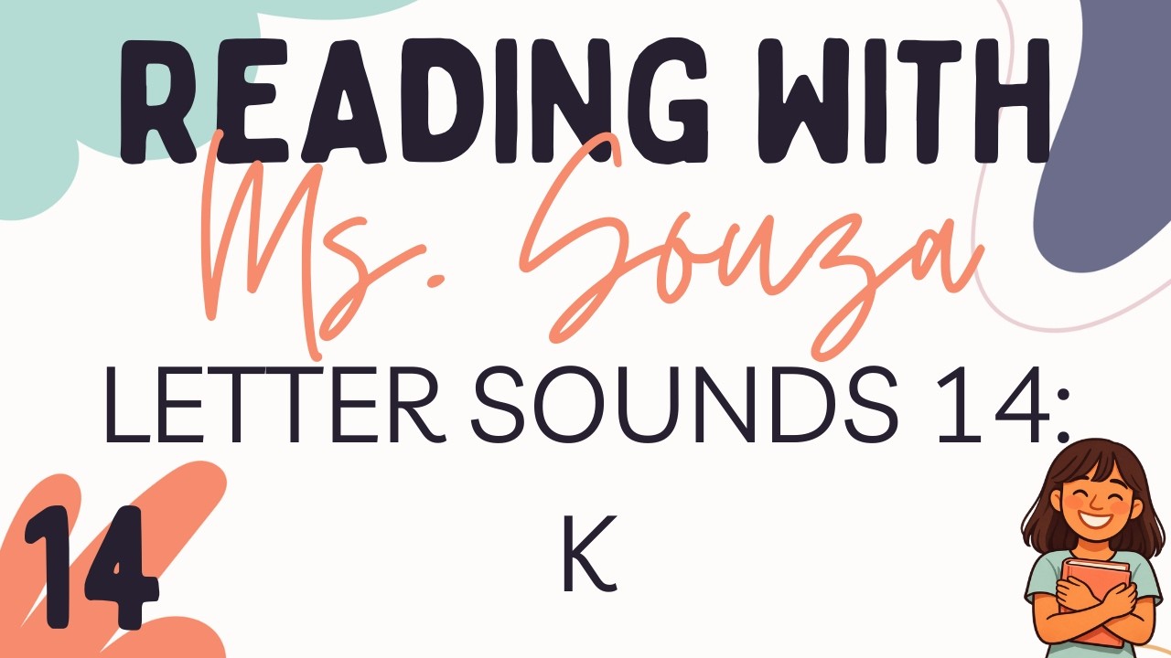 Phonics Lesson 14: K Sound (When to Use K vs C) + Heart Word “see”
