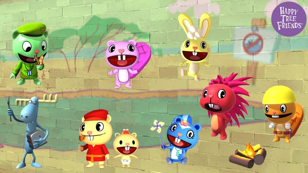 🎉 Happy Tree Friends in Augmented Reality?! | Flippy, Cuddles, Lumpy & the Gang Come to Life! 🐻📱