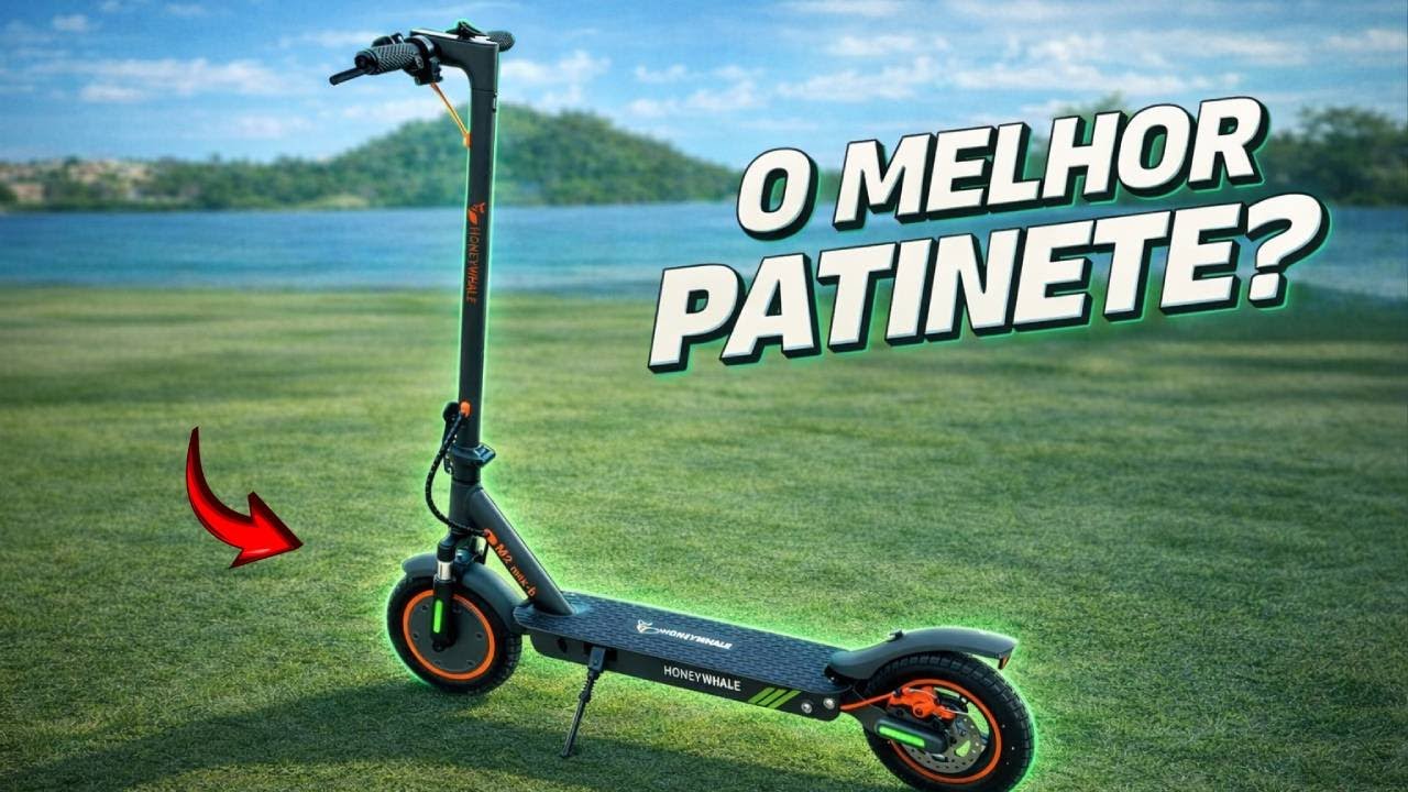 Honeywhale M2 Max-B é o MELHOR patinete elétrico custo-benefício? Review completo