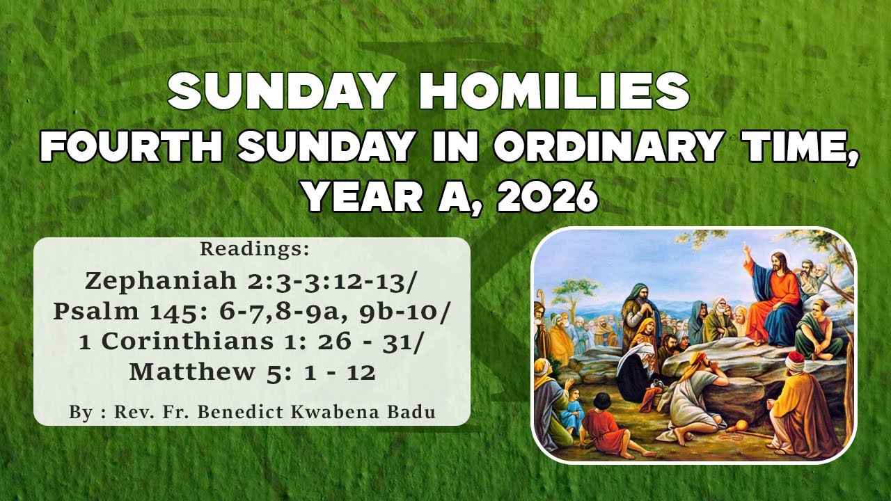THE FOURTH SUNDAY IN ORDINARY TIME (YEAR A, 2026)