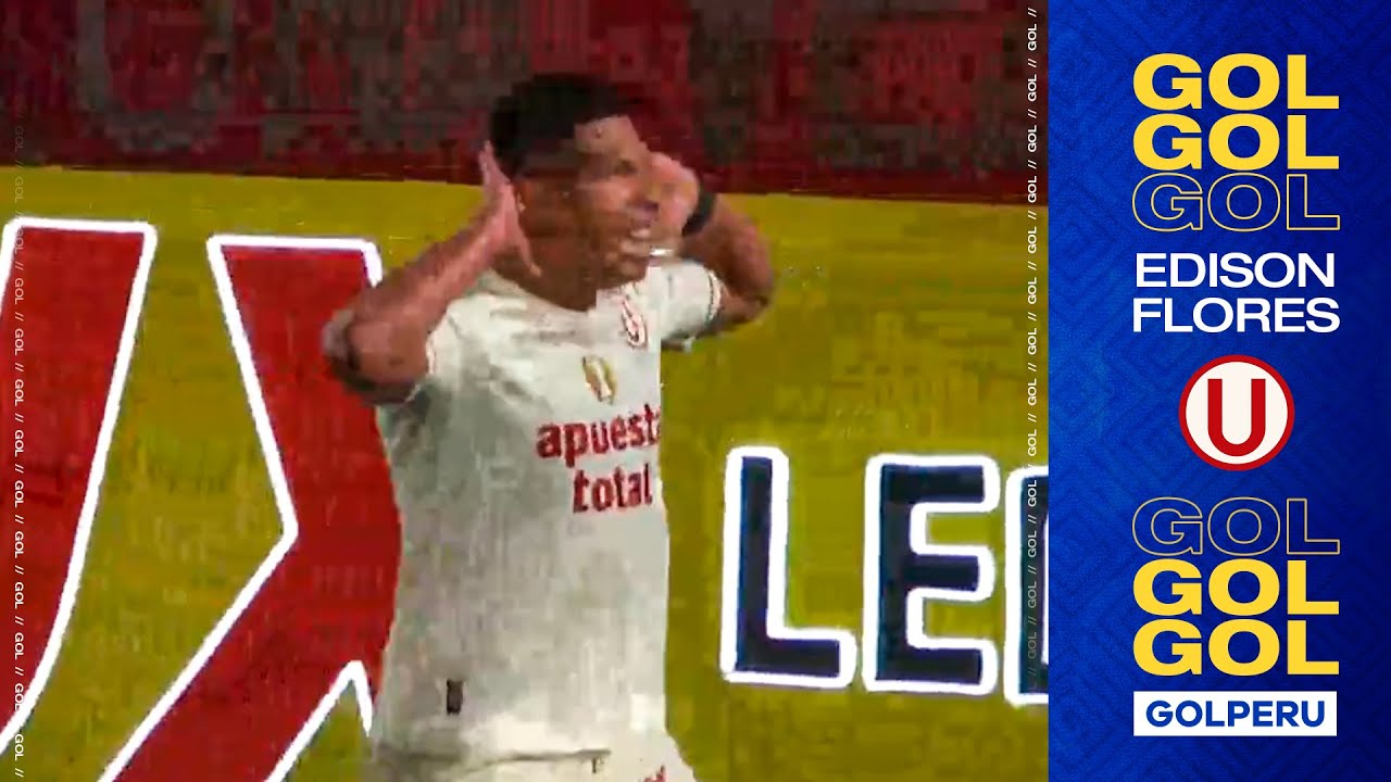 Torneo Clausura: Edison Flores anot&oacute; el Universitario 3-0 Cienciano