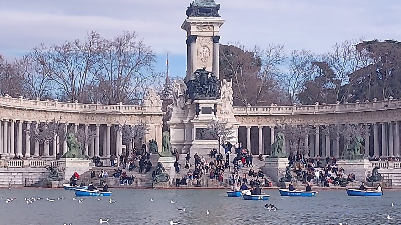 Monumento a Alfonso XII · Detalles y reflejos en el Estanque del Retiro · KingOfChallenge