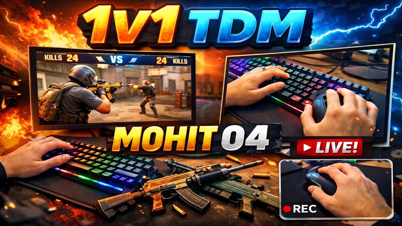 Rank push aajao re New update is here !target 2k 🎯 BGMI LIVE!Mohit04live🔴 !#bgmi #rank #live #new