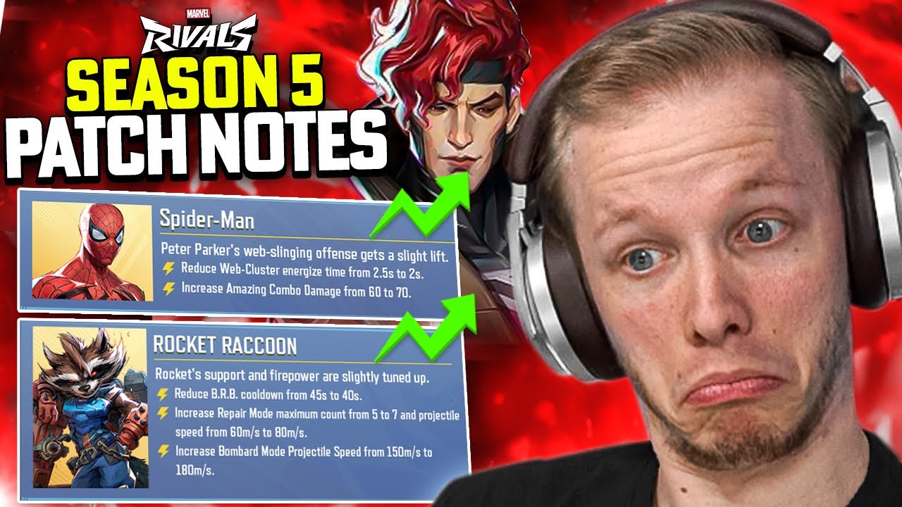 The FULL Patch Notes For SEASON 5 Are Here in Marvel Rivals!!