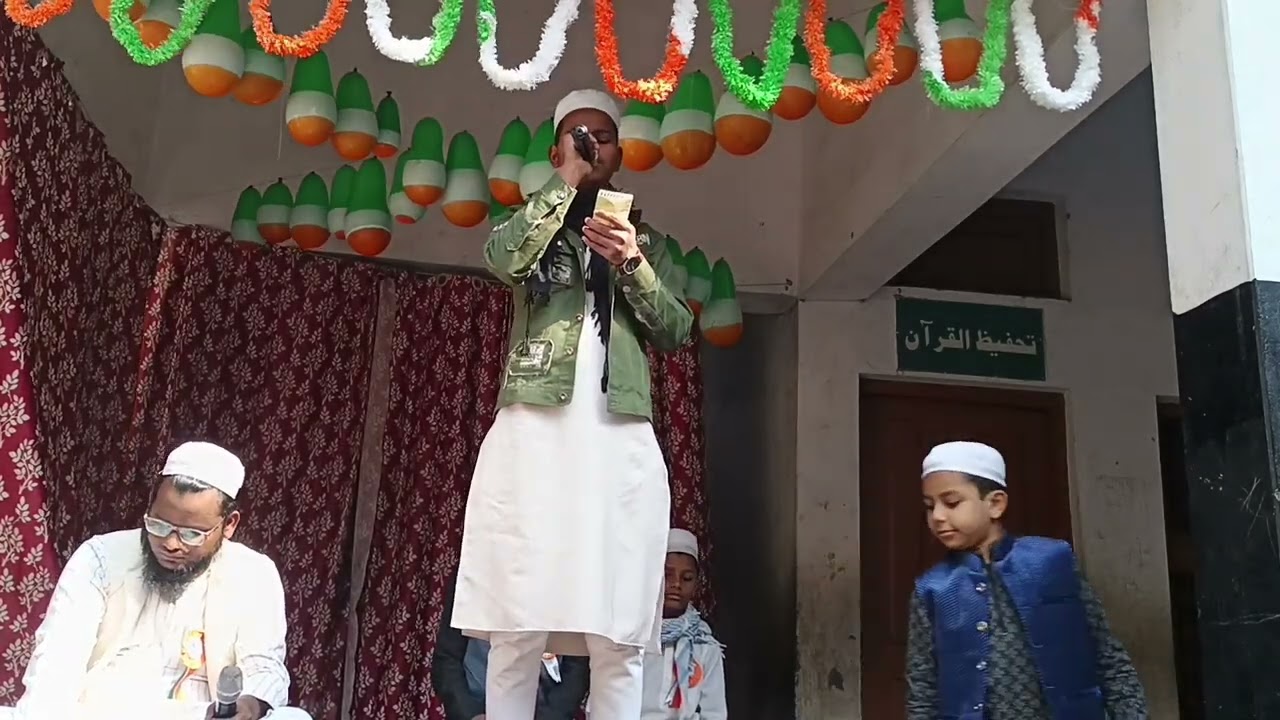 بہت ہی خوب صورت نظم madarsa arbiya islahul muslemin Islamabad devpokhar gorakhnath Gorakhpur 