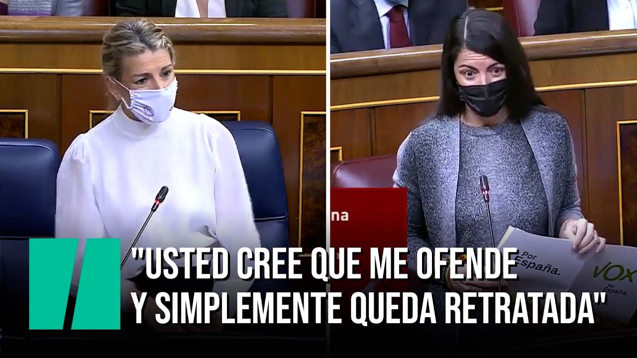 La respuesta de Yolanda Díaz cuando Macarena Olona le dice que 