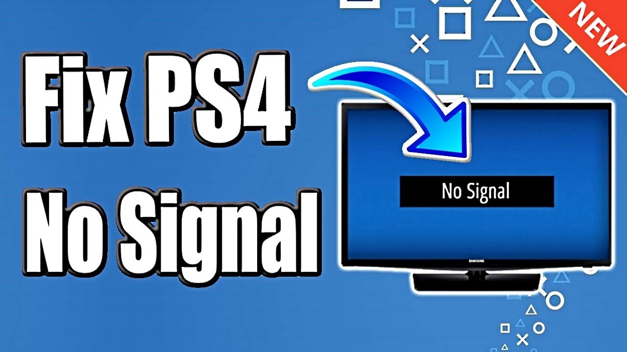 УСТРАНЕНИЕ ПРОБЛЕМЫ ОТСУТСТВИЯ ВИДЕОСИГНАЛА И ЧЕРНОГО ЭКРАНА НА PS4. СБРОС РАЗРЕШЕНИЯ HDMI (ЛУЧШИ...