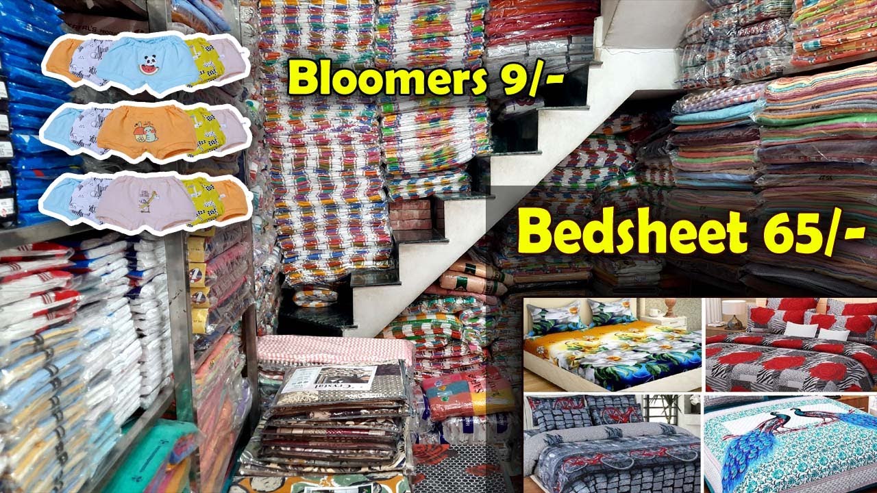 Bedsheet Wholesale | Ambala Cloth Market | Jagdamba Handloom