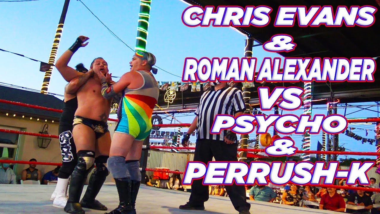 Chris Evans and Roman Alexander vs Psycho and Perrush-K - AWA Independent Promotions