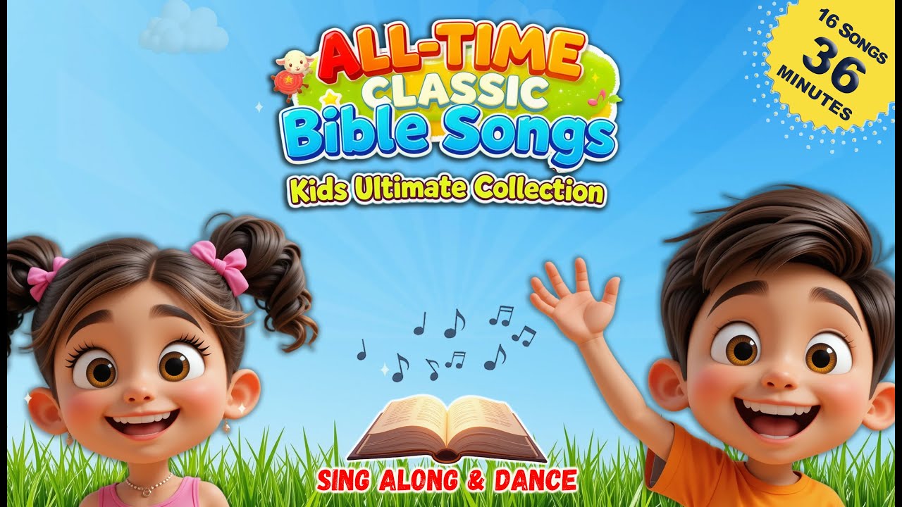 16 ALL-TIME CLASSIC Bible Songs for Kids | Ultimate Collection