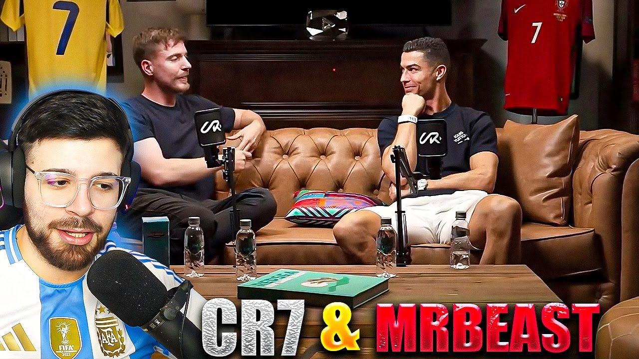 LA COBRA REACCIONA MrBEAST EPICO ENCUENTRO CON CR7