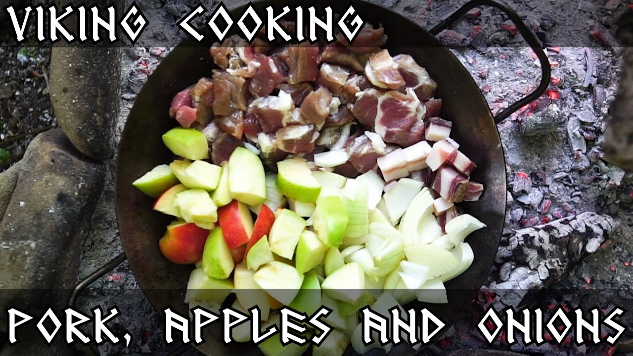 Pork, Apples and Onions | Æbleflæsk | Viking Food and Cooking
