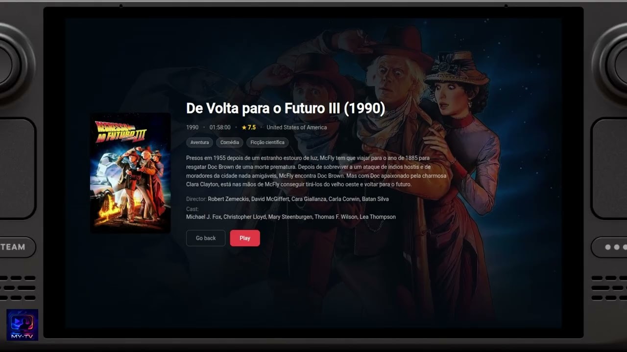 My-tv - IPTV Player app for Steamdeck and Desktops