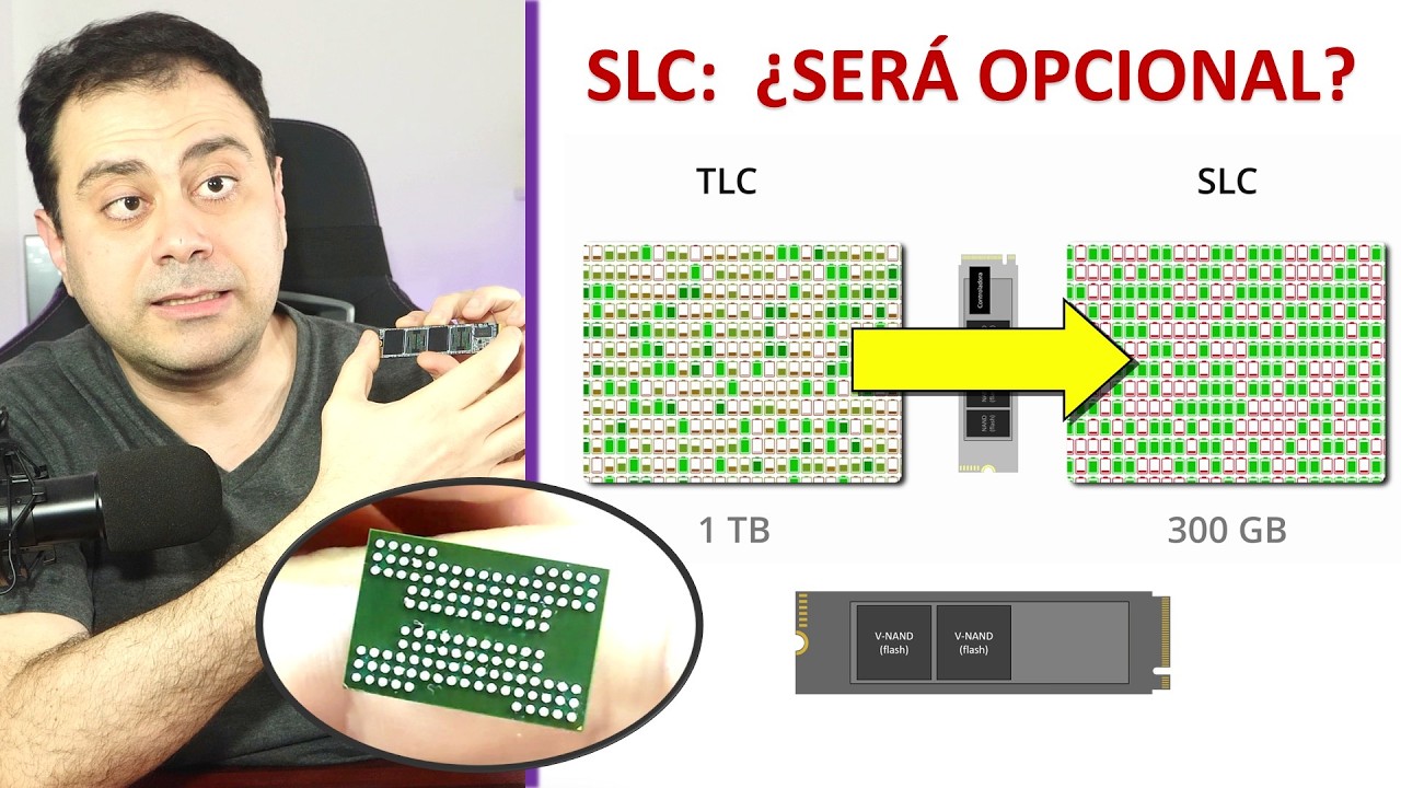 Explicado: SSD multinivel (SLC, MLC, TLC y QLC)