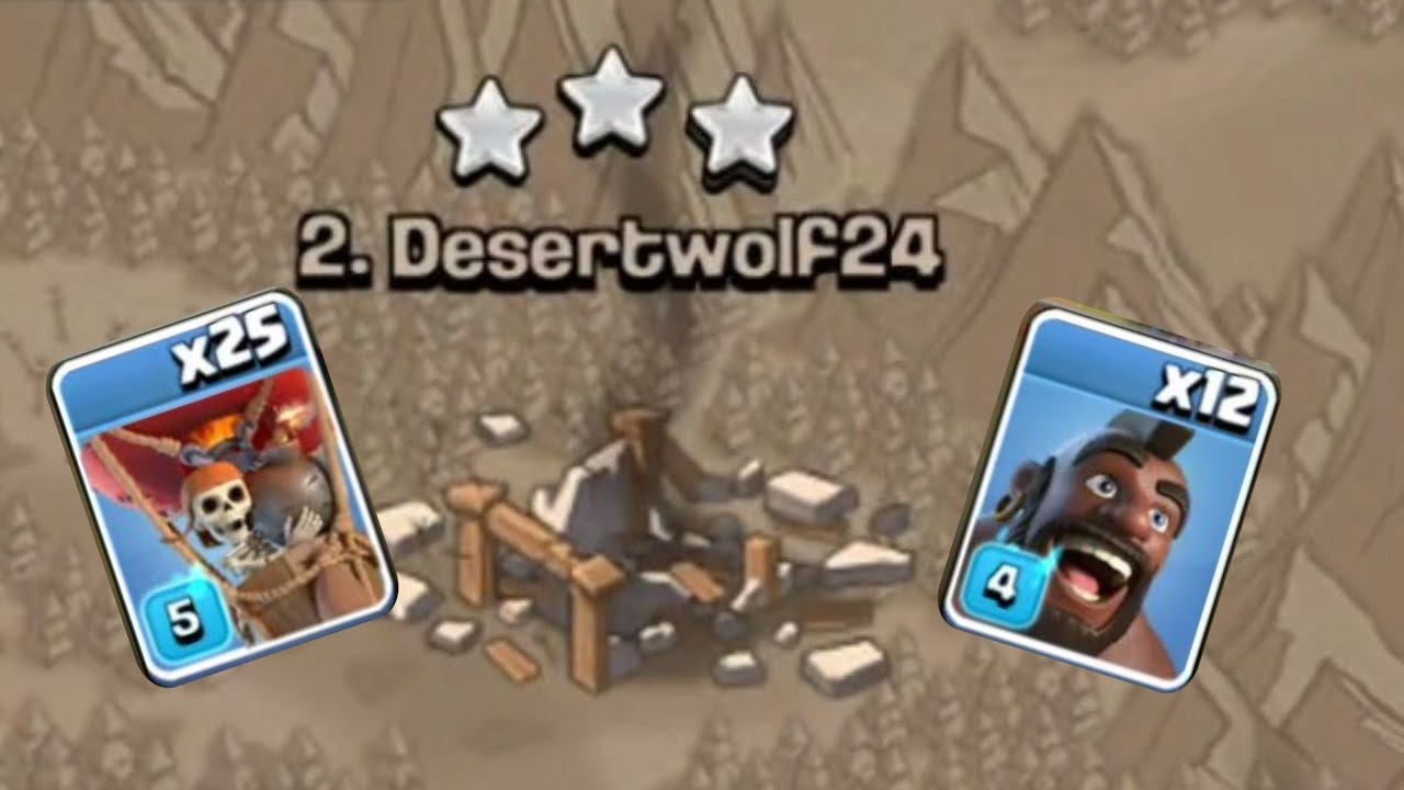 Legendary army attack TH8 (Clash of Clans)
