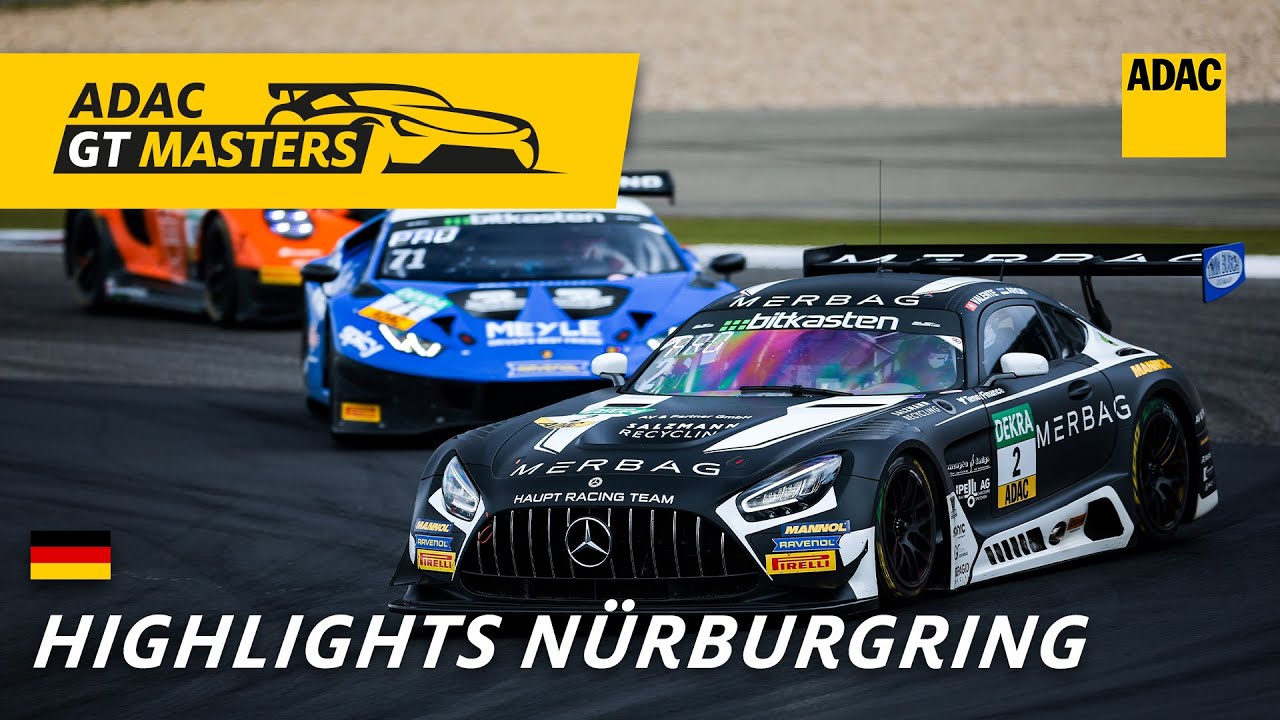 Highlights ADAC GT Masters Rennen 1 | N&uuml;rburgring 2023 | Deutsch