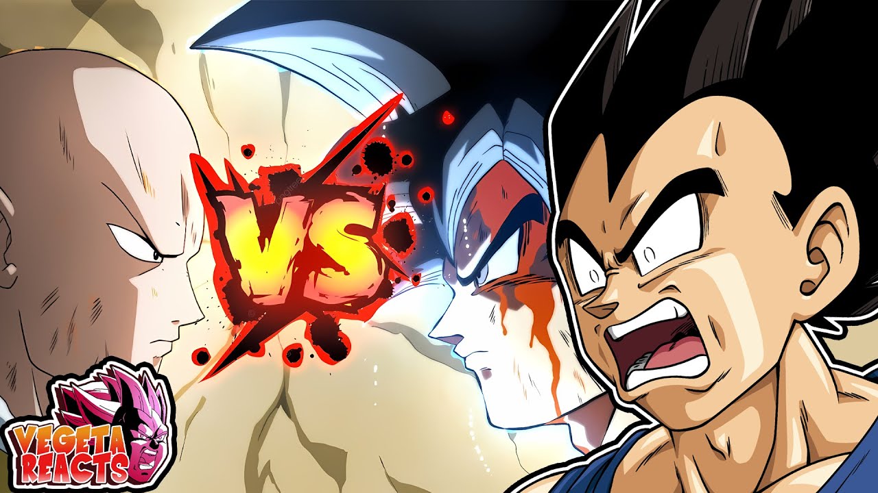 Vegeta Reacts To GOKU VS SAITAMA Part 2