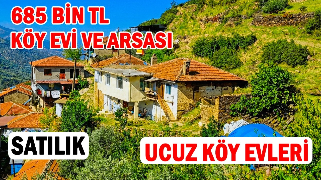 685 Bin TL'ye Köy Evi ve Arsası | Uygun Fiyatlı Satılık Müstakil Evler, Köy Evleri, Arsalar