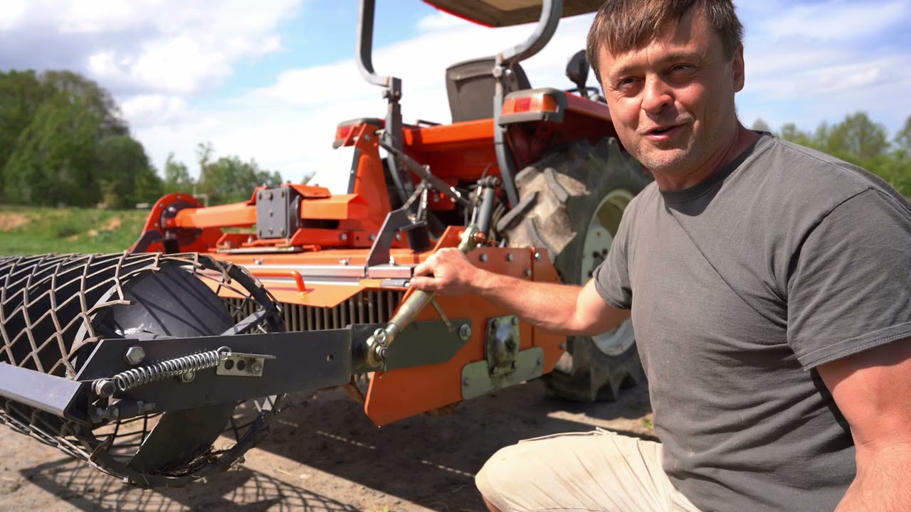 roboty ziemne | glebogryzarka separacyjna | Kubota w akcji | kończymy płot